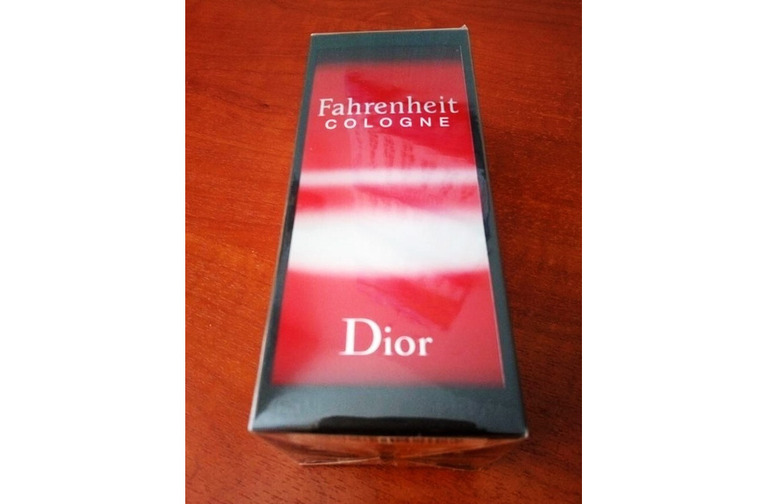 Dior Fahrenheit Cologne 2015 г. (первый выпуск)