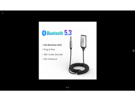 UGREEN Bluetooth приемник 5,3 адаптер.